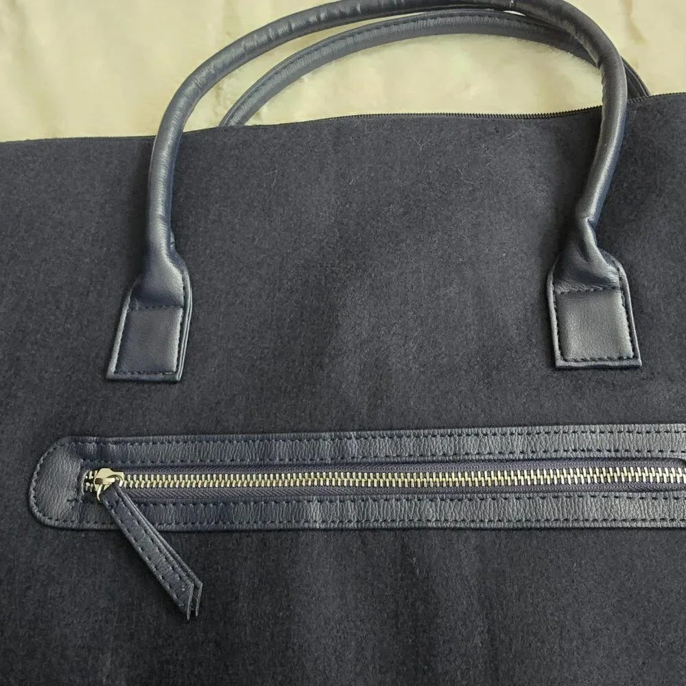 New Felt Weekender Tote with Waterproof Lining